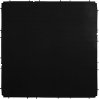 Manfrotto LL LR83302 Skylite Rapid Black Velvet Fabric - 9.8 x 9.8'