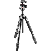 Manfrotto MKBFRTA4GT-BH Befree GT Travel Aluminium Tripod with 496 Ball Head - Black
