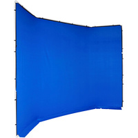 Manfrotto MLBG4301CB Blue Chroma Key FX Portable Background Cover