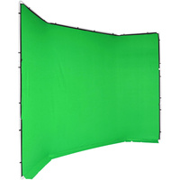 Manfrotto Green MLBG4301CG Chroma Key FX Portable Background Cover