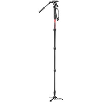 Manfrotto MVMELMIIA4LIVE Element MII Video Monopod with Live Fluid Head