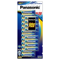 Panasonic Evolta AA 20x Pack Alkaline Battery