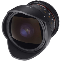 Samyang 8mm T3.8 Fisheye VDSLR UMC II Cinema Lens for Canon EF