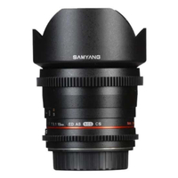 Samyang 10mm T3.1 VDSLR UMC II Cinema Lens for Canon EF
