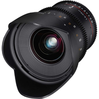 Samyang 20mm T1.9 VDSLR UMC II Cinema Lens for Canon EF