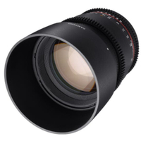 Samyang 85mm T1.5 VDSLR UMC II Cinema Lens for Canon EF