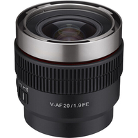 Samyang 20mm T1.9 V-AF Cinema Lens for Sony FE