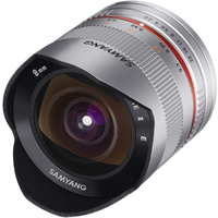 Samyang 8mm f/2.8 Fisheye UMC II Lens for Sony FE - Silver