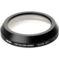 NiSi Allure Soft White Filter for Fujifilm X100 Series (Black Frame)