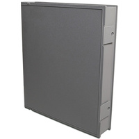 Vue-All Archival Safe-T-Binder with 1" O-Ring (Grey)