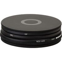 Urth 77mm UV, Circular Polarising (CPL), ND2-400 Lens Filter Kit