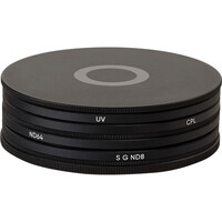 Urth 55mm UV, Circular Polarising (CPL), ND64, Soft Grad ND8 Lens Filter Kit (Plus+)