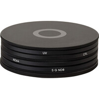 Urth 77mm UV, Circular Polarising (CPL), ND64, Soft Grad ND8 Lens Filter Kit (Plus+)