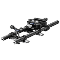 Leofoto BP-01 KIT Universal Base Plate with Carbon Fibre Rods