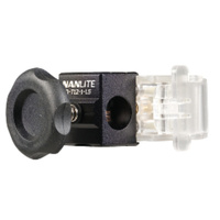 Nanlite HD-T12-1-BPR T12 LED Pavotube Clip with 2-Way Baby Pin Receiver