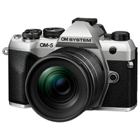 OM SYSTEM OM-5 Mark II with M.Zuiko Digital ED 12-45mm f/4 Pro Lens - Silver
