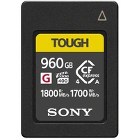 Sony Tough 960GB CFexpress Type A 1800MB/s Memory Card