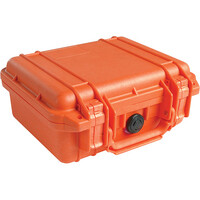 Pelican 1200 Camera Case with Foam - Orange