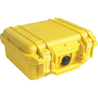 Pelican 1200 Camera Case with Foam - Yellow