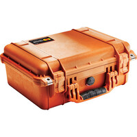 Pelican 1450 Medium Camera Case with Foam - Orange