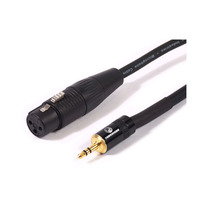 Swamp Microphone Cable XLR (mono female) to 3.5mm Stereo Jack