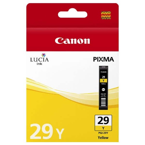 Canon PGI29Y Yellow Ink (Pro One Series)