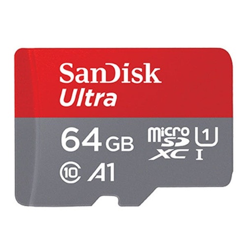 Sandisk Ultra 64GB Micro SDHC Card - UHS-I A1 100MB/s