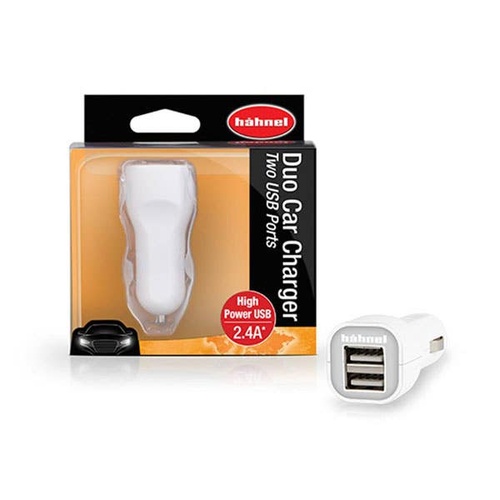 Hahnel Duo Car Travel USB Charger - 2x USB Ports