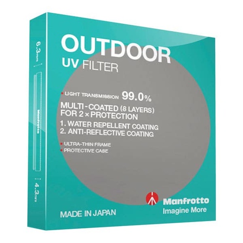 Manfrotto Filter 46mm UV Outdoor