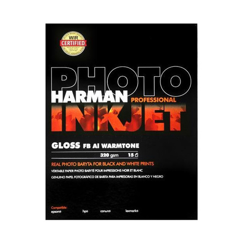 Harman Inkjet Paper Gloss FB A4 - 15 Sheets