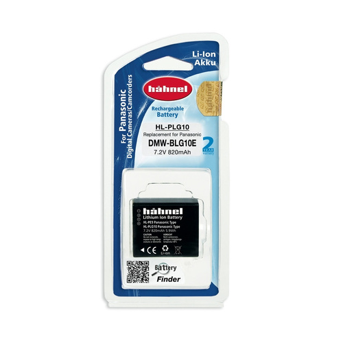 Hahnel Panasonic DMW-BLG10E Replacement Battery 820mAh 7.2V