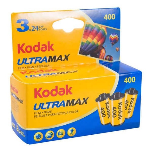 Kodak GC Ultramax 135 24exp 400 ISO - 3 pack