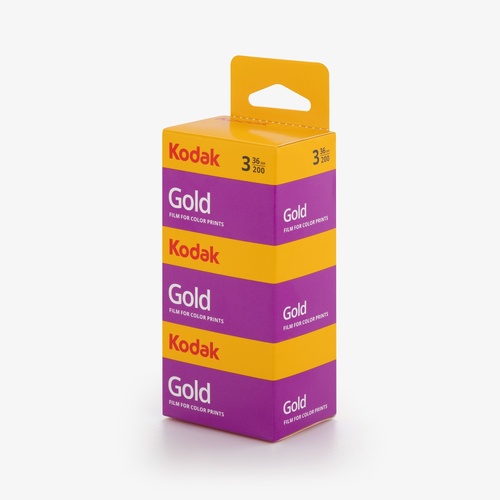 Kodak Gold 200 135-36 - 3xPack Colour Film