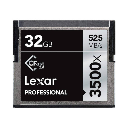 Lexar Professional 32GB 3500x CFast 2.0 Memory Card