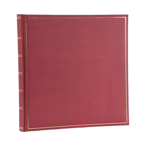 Henzo Album Champagne Burgundy 70 White Pages