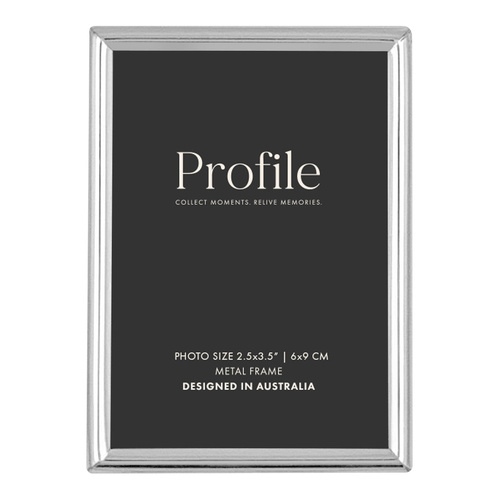 Profile Habitat Silver Photo Frame - 2.5x3.5"
