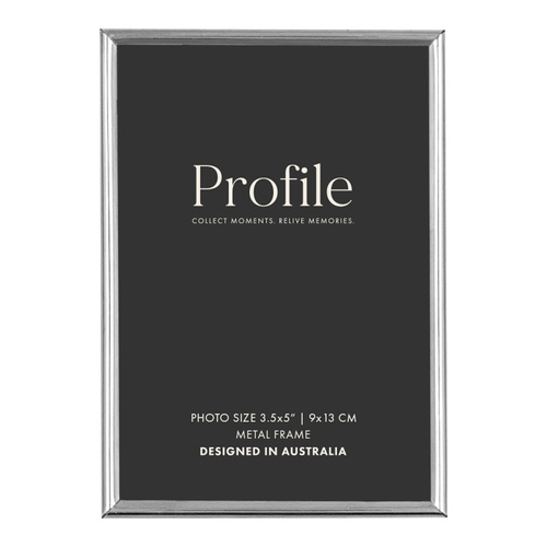 Profile Habitat Silver Photo Frame - 3.5x5"
