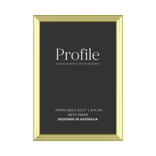 Profile Habitat Black Metal Photo Frame 2.5x3.5 Inch