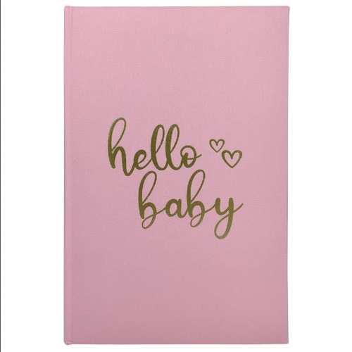 Profile Hello Baby Pink 300 4x6 Photos Slip In Photo Album