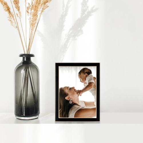 Profile Noble Black Rose Metal Photo Frame - 5x7"