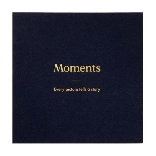Profile Moments Black Dry Mount Photo Album 190x205mm - 60 Pages