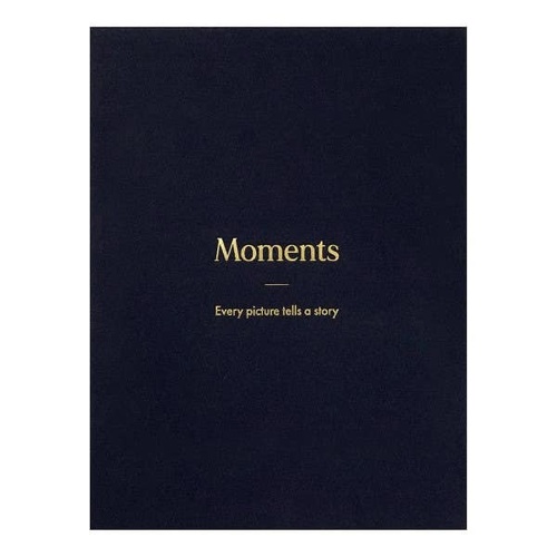 Profile Moments Black Photo Album 210x280mm - 60 Pages