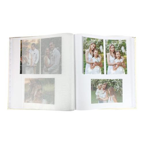 Profile A Collection of Moments Drymount Photo Album - 80 Pages
