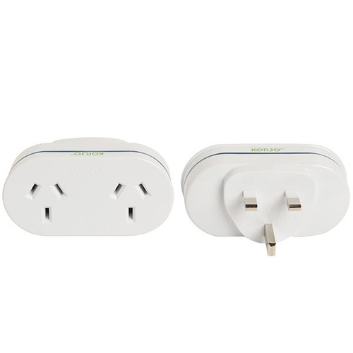 Korjo Double Adaptor - Great Britain