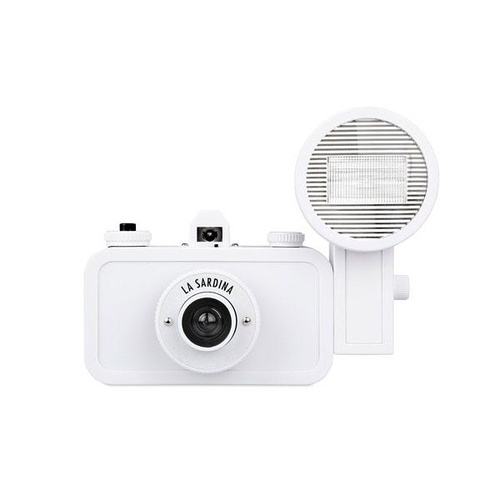 Lomo La Sardina DIY 35mm Film Camera & Flash