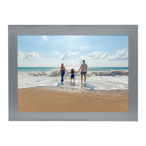 Profile Magnetic Frames - Silver 4x6" 2 pack