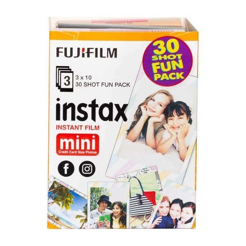 Fuji Instax Mini Instant Film Fun Pack - 30 Shots