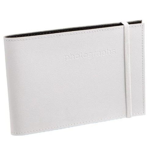 Profile Citi Leather White 6x8" 60 Photos  Slip In Album
