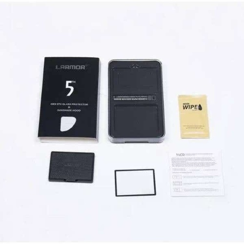 Larmor Gen 5 Glass Screen Protector + Hood - Nikon 750