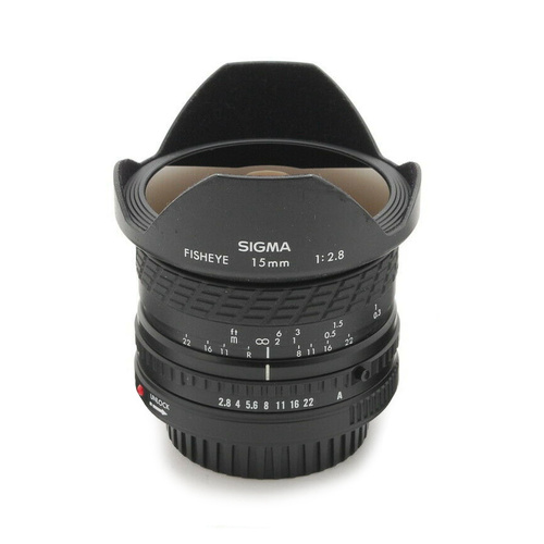 Sigma AF 15mm f2.8 Fisheye Canon | Secondhand